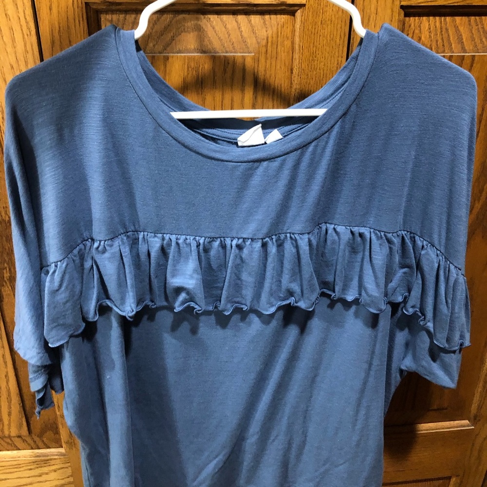 GAP RUFFLE SHIRT - Picture 2 of 4
